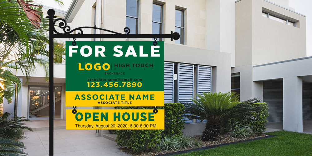 General Guidelines on Real Estate For Sale Signs