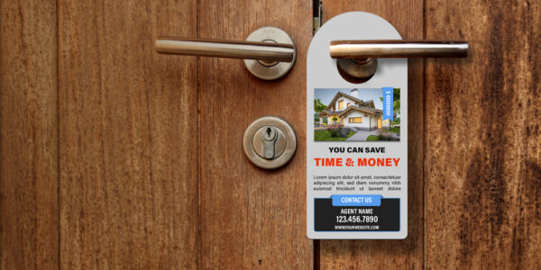 real estate door hanger