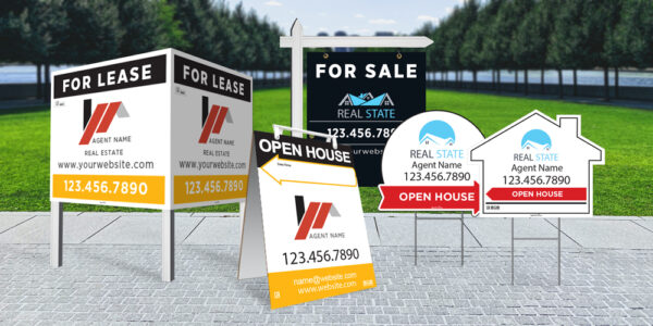 real estate sign